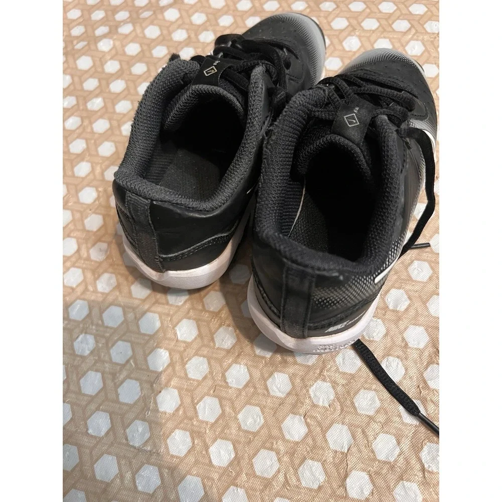Baseball Cleats Black White Nike Diamond Size 13C